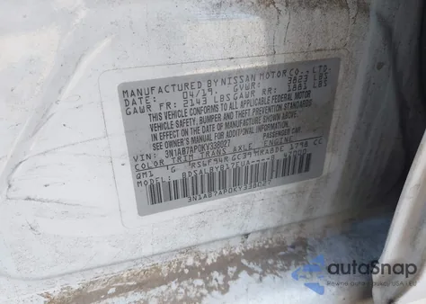 2019 Nissan Sentra S from USA, damaged, VIN 3N1AB7AP0KY338027